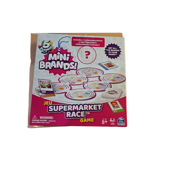 Surprise Mini Brands Supermarket Race Board Game NWT - Picture 4 of 6